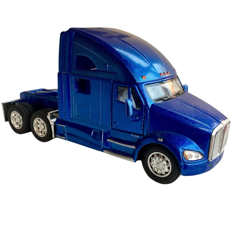 Diecast Kenworth T700 Semi-Trailer Truck Cab 1:68 Scale Kinsmart
